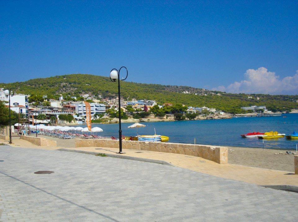 Παραθαλασσια Στουντιο Μιχαλιας Sea View Studio Michalias Agia Marina  Exterior foto