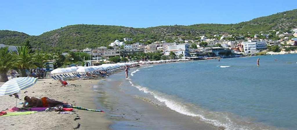Παραθαλασσια Στουντιο Μιχαλιας Sea View Studio Michalias Agia Marina  Exterior foto